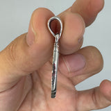 Spiritual Large AA Symbol Sterling Silver Pendant TPD6451