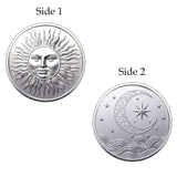 Sun Moon and Star Ounce .999 Silver Empower Coin TPD6497
