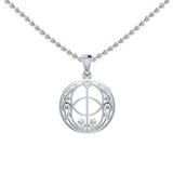 Chalice Well Sterling Silver Pendant TPD6613 by TPD6613