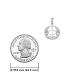 Chalice Well Sterling Silver Pendant TPD6613 by TPD6613