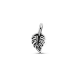 Leaf Sterling Silver Slider Pendant TPD6619