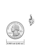 Leaf Sterling Silver Slider Pendant TPD6619