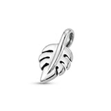 Leaf Sterling Silver Slider Pendant TPD6619