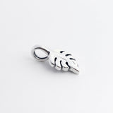 Leaf Sterling Silver Slider Pendant TPD6619