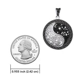 Celtic Yin Yang Pendant TPD985 - Jewelry