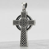 Extra Large Celtic Cross Sterling Silver Pendant TPD-XXX1