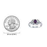 A Beautiful Tribute ~ Celtic Trinity Knot Sterling Silver Ring
