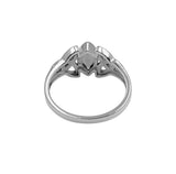 A Beautiful Tribute ~ Celtic Trinity Knot Sterling Silver Ring
