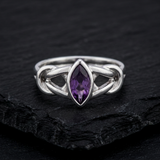 Celtic Knotwork Sterling Silver Ring