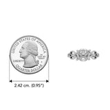 Pentagram Pentacle Silver Ring TR1745 - Jewelry