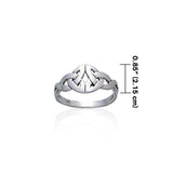 Triquetra Sterling Silver Ring TR231