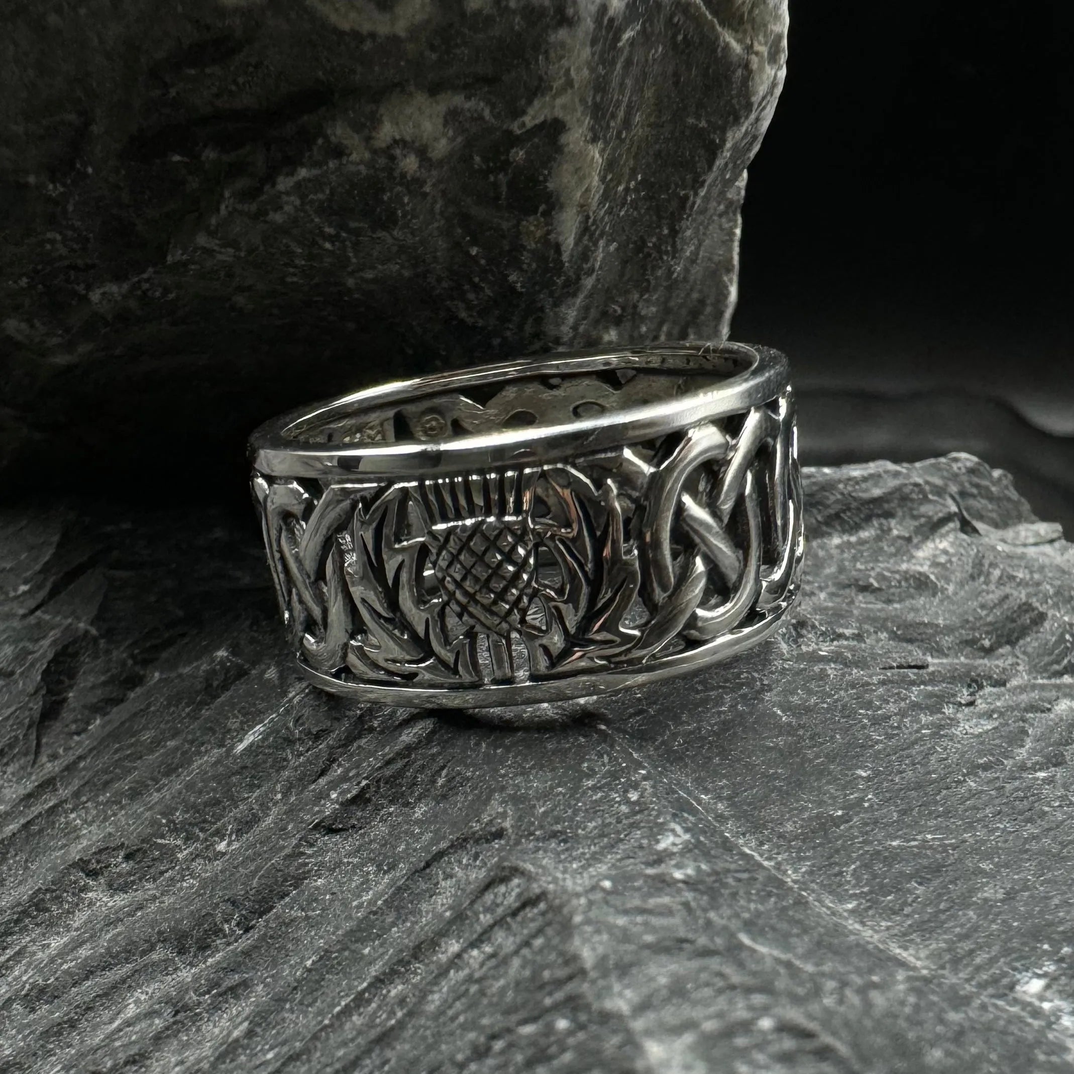 Scotland Ring Scottish Thistle Ring TR3875