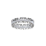 Cat Silver Ring TR539