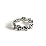 Five-Pointed Star Sterling Silver Ring TR972