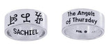 Sigil of the Archangel Sachiel Ring TRI1414 - Jewelry