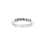 COURAGE Sterling Silver Ring TRI1666