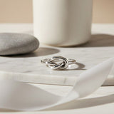 Rope Knot Sterling Silver Ring TRI1757 by TRI1757