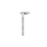 Celtic Heart Silver Ring TRI2390 - Jewelry