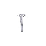 Peter Stone Jewelry Sterling Silver Celtic Heart Ring - Timeless Elegance and Symbolic Beauty for Your Fingers TRI2418 - Jewelry