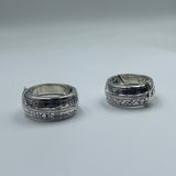 Peter Stone Puzzle Ring Sterling Silver Theme Sigil of Archangels & Demons TRI2444 by TRI2444