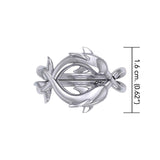 Oceanic Bonds Sterling Silver Friendly Dolphins Puzzle Ring by Peter Stone TRI2472 - Jewelry