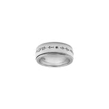 Steve Miller Dumuzid, Dumuzi or Tammuz God Silver Spinner Ring TRI2482