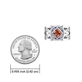 Viking Silver Ring with NA Recovery Gemstone TRI2496 - Wholesale Jewelry