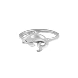 Dolphin Sterling Silver Ring by DiveSilver TRI2502 by TRI2502