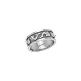 Whale Shark Enamel Sterling Silver Band Ring TRI2535