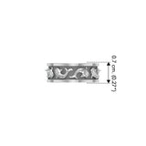 Whale Shark Enamel Sterling Silver Band Ring TRI2535