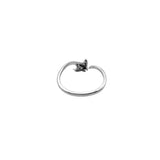 Manta Ray Sterling Silver Adjustable Ring by DiveSilver