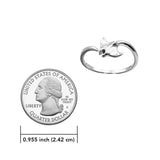 Manta Ray Sterling Silver Adjustable Ring by DiveSilver