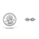 Peace Infinity Heart Sterling Silver Ring TRI2580