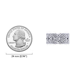 Anillo celta Viking Borre de plata de ley de Courtney Davis TRI573