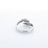 Celtic Knot Infinity Solid Gold Band Ring GRI2617