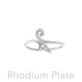 Celtic Spiral Sterling Silver Ring TRI2618