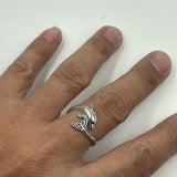 Celtic Dolphin Sterling Silver Ring TRI2620
