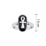 Ankh Sterling Silver Sing TRI509