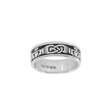 Celtic Knotwork Claddagh Ring TRI969