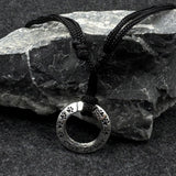 Cat Lover Sterling Silver Pendant and Nylon Cord Set TSE261