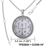 Sigil of the Archangel Raphael Sterling Silver Pendant TPD2820 - Jewelry