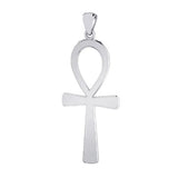 Large size 60 mm. Ankh Solid Gold Pendant