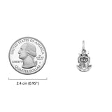 Dive Helmet Solid Gold Pendant GPD6412