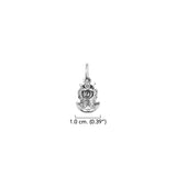 Dive Helmet Solid Gold Pendant GPD6412