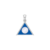 Al Anon Solid Gold Pendant With Blue Enamel Symbol Of Hope And Support Jewelry