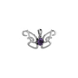 Peter Stone Identity Butterfly Solid Gold Pendant with Gemstone GPD6428