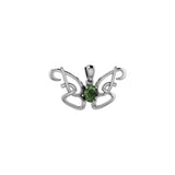 Peter Stone Identity Butterfly Solid Gold Pendant with Gemstone GPD6428