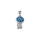 Jellyfish Solid Gold Pendant GPD6436