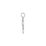 Jellyfish Solid Gold Pendant GPD6436