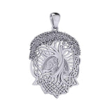 Admiration towards the Tree of Life creation ~ 14K White Gold Jewelry Pendant WPD974 - Jewelry
